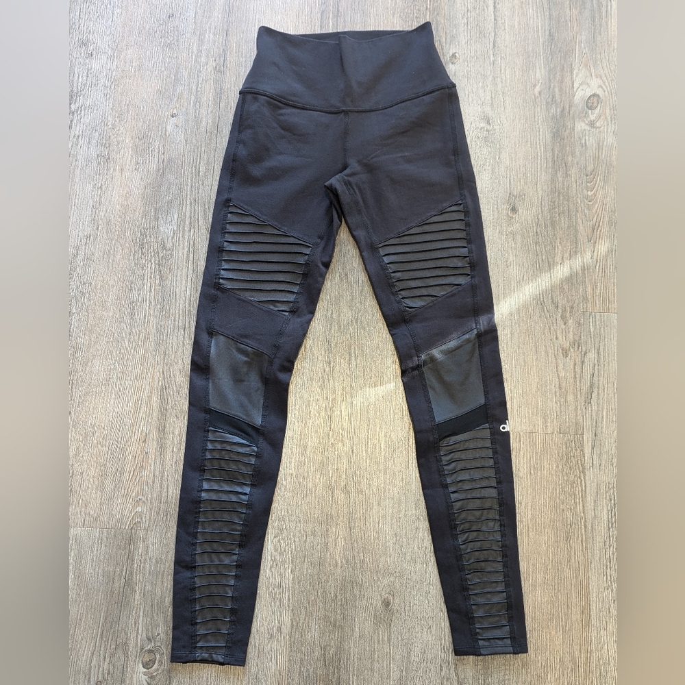 ALO yoga - Black moto leggings - M